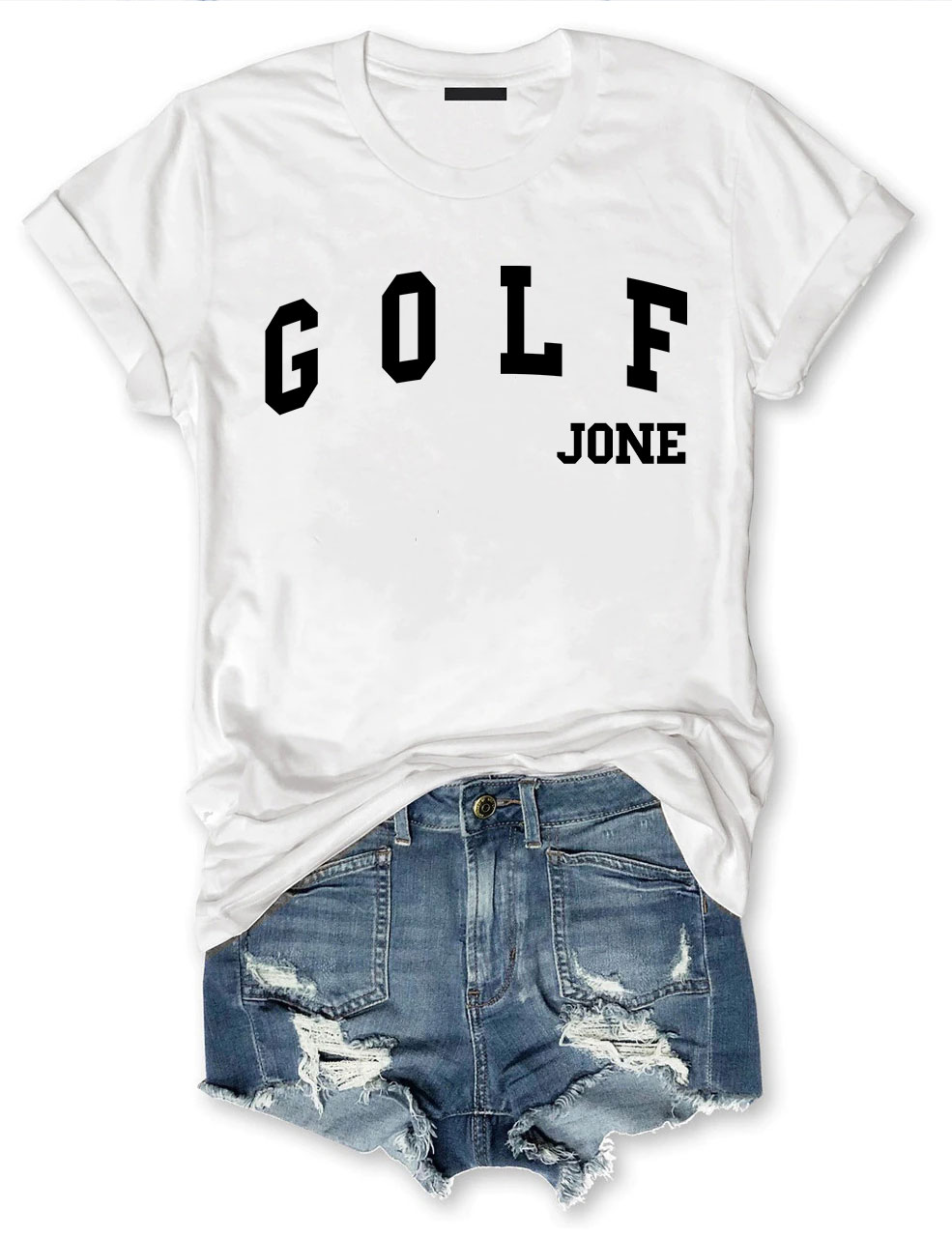 Golf Custom Name T-shirt