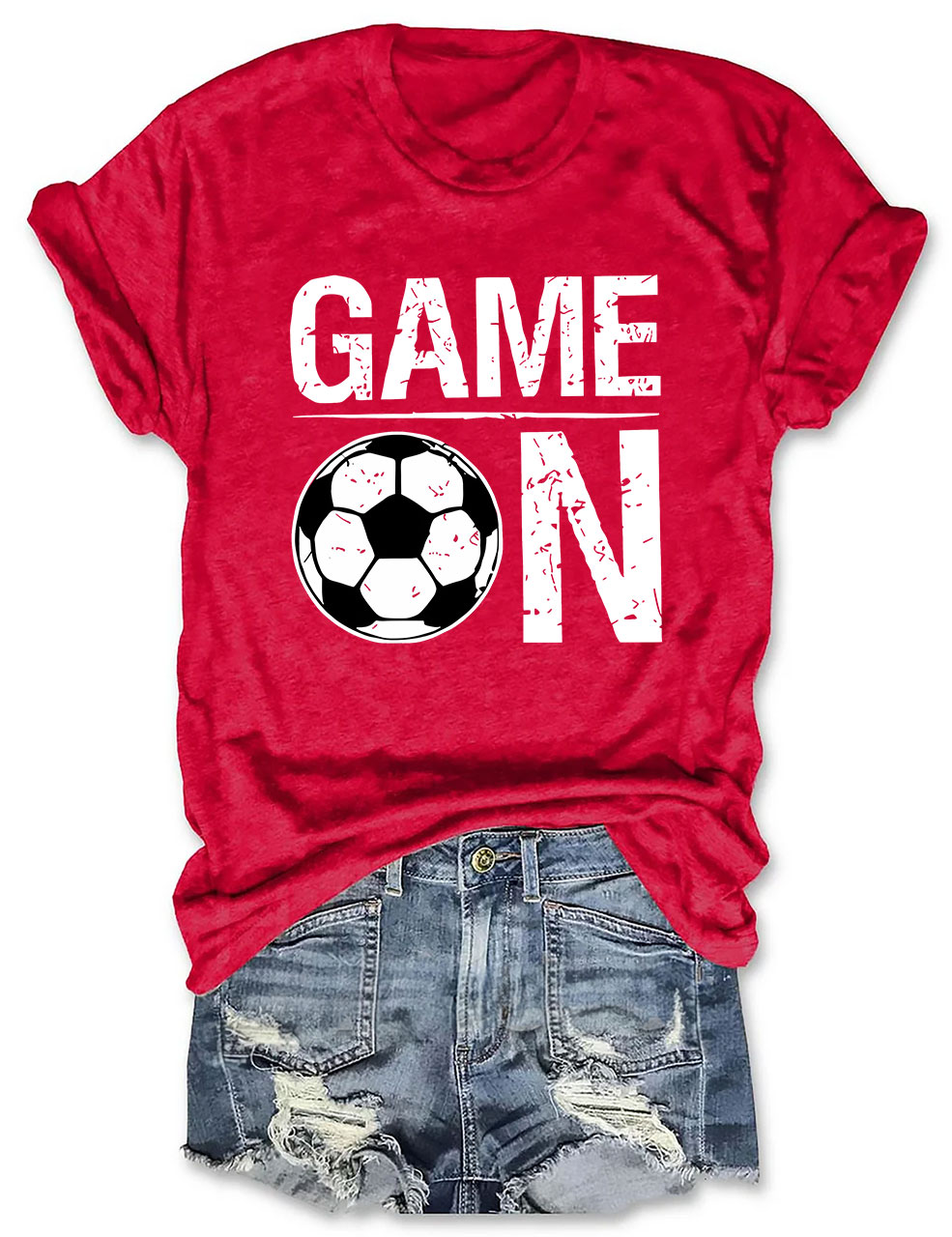 Football Game ON T-shirt