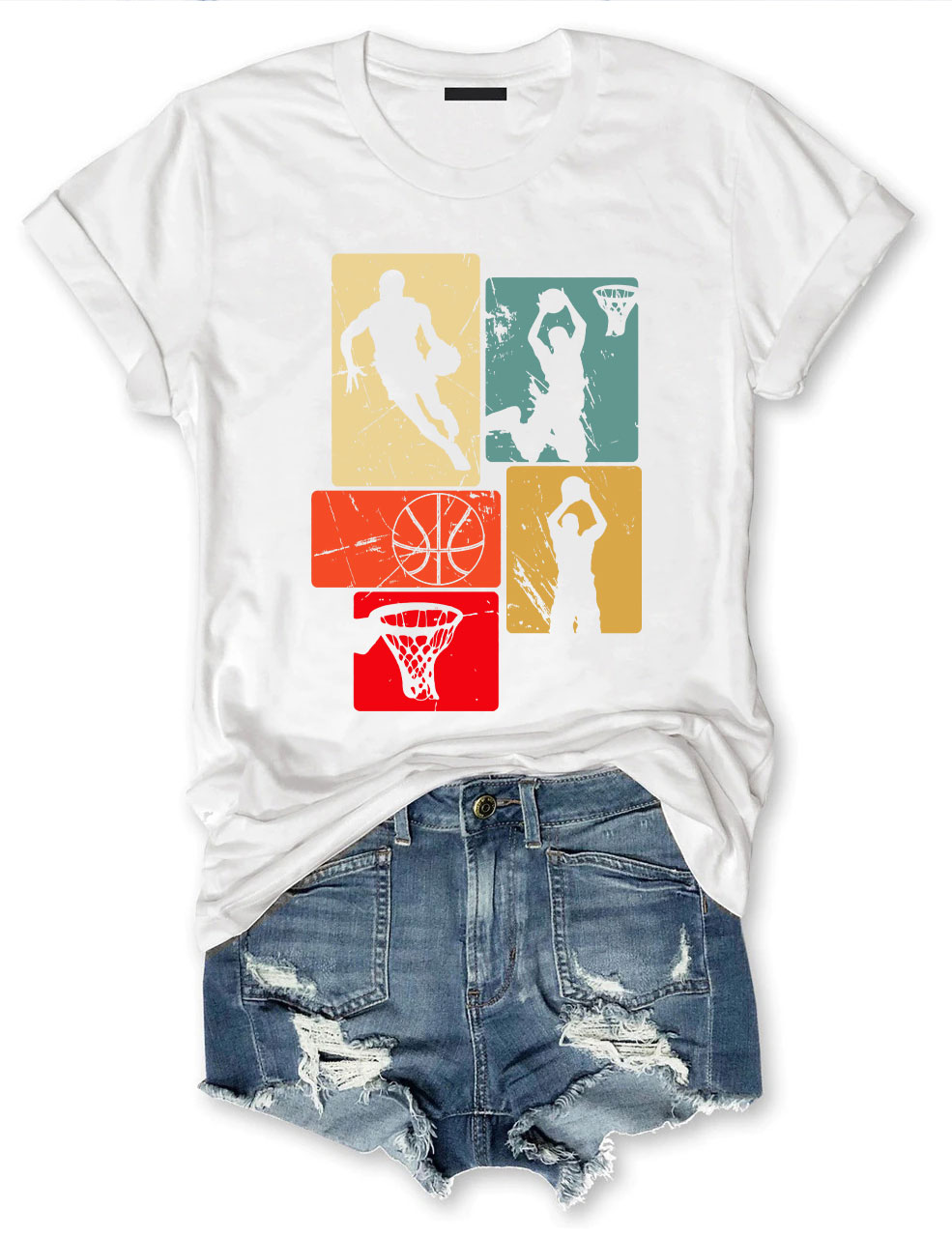 Retro Basketball T-shirt