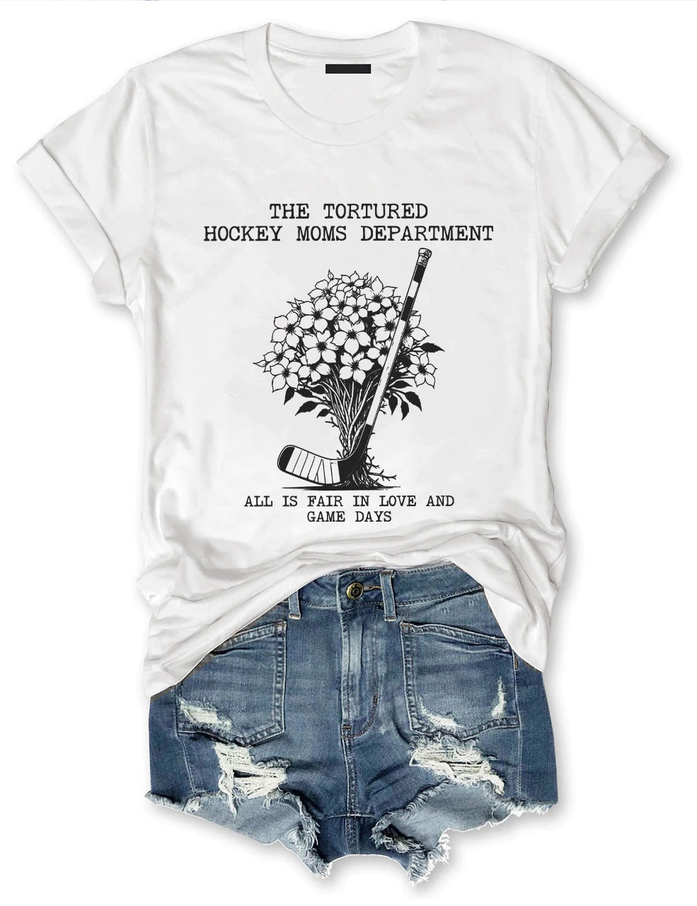 Tortured Hockey Moms Department T-shirt