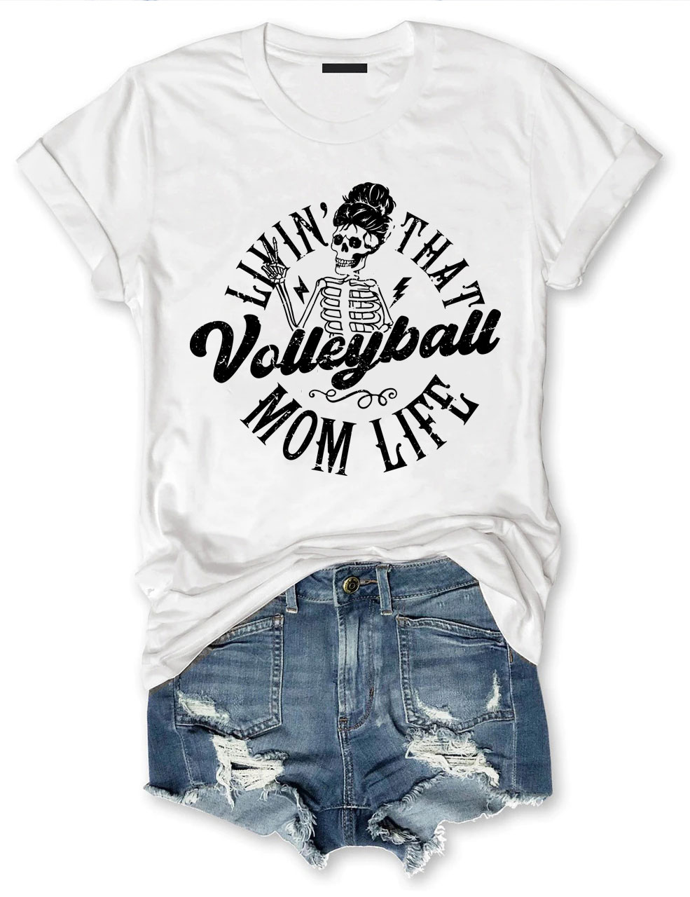 Livin' That Volleyball Mom Life T-shirt