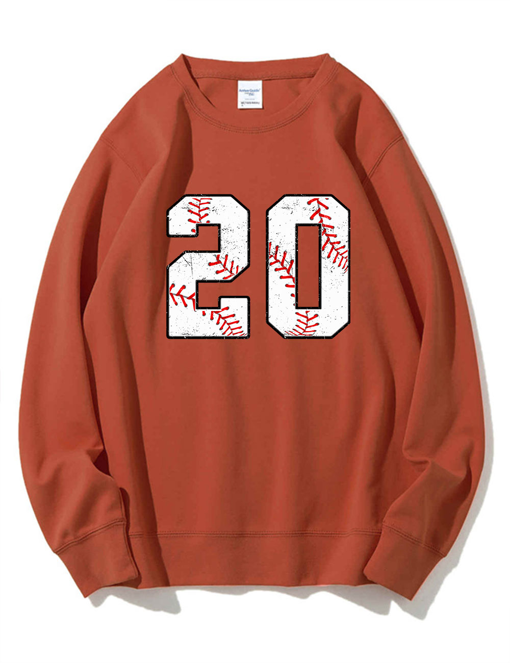 Baseball Customized Number Sweatshirt