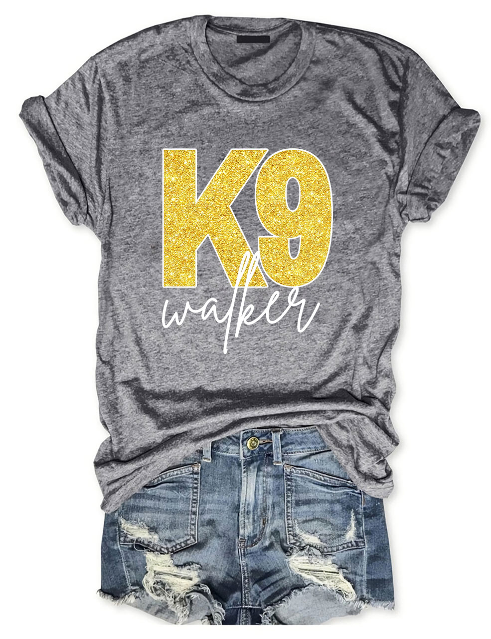 K9 Walker KC Football T-Shirt