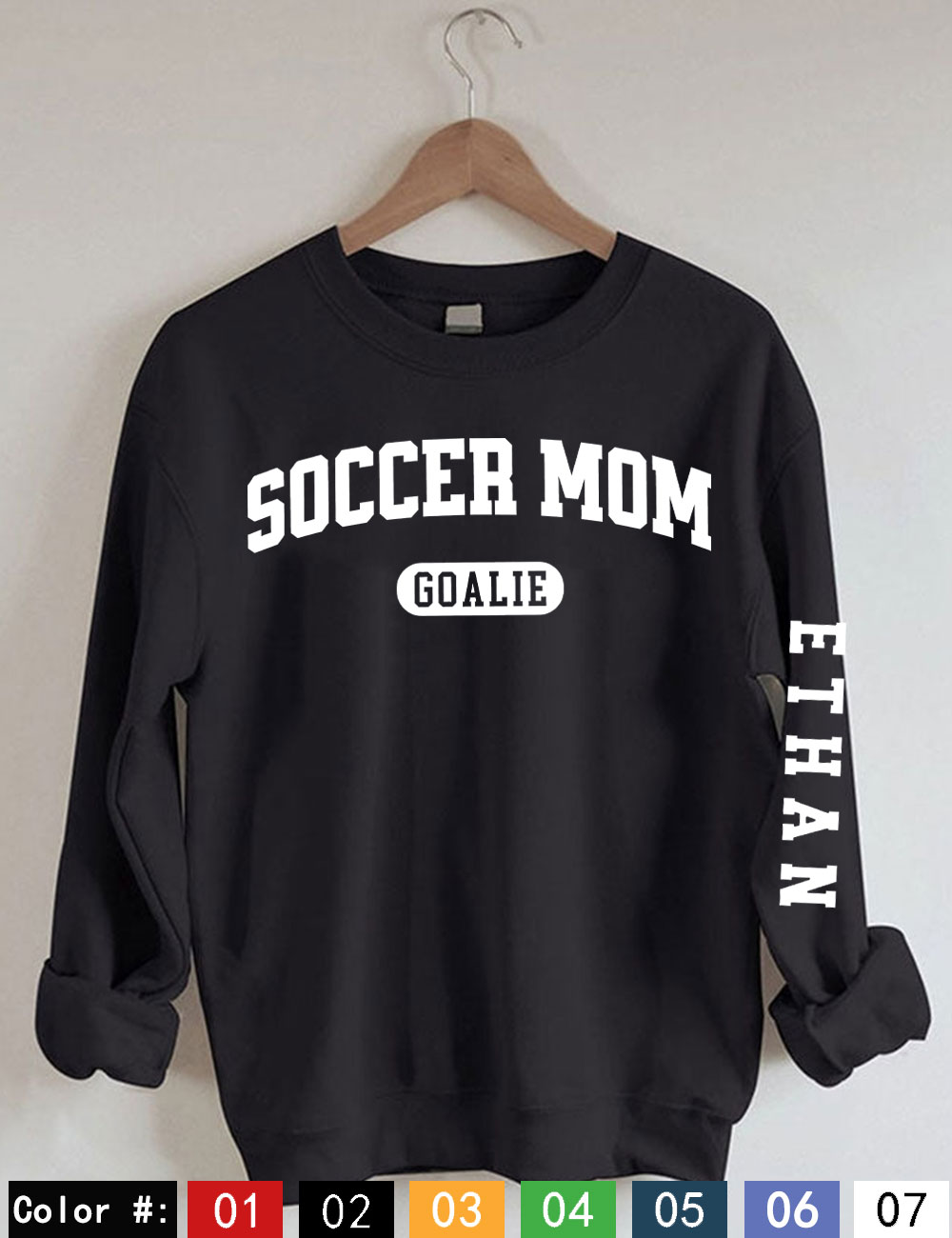 Custom  Soccer Mom Goalie Sweatshirt