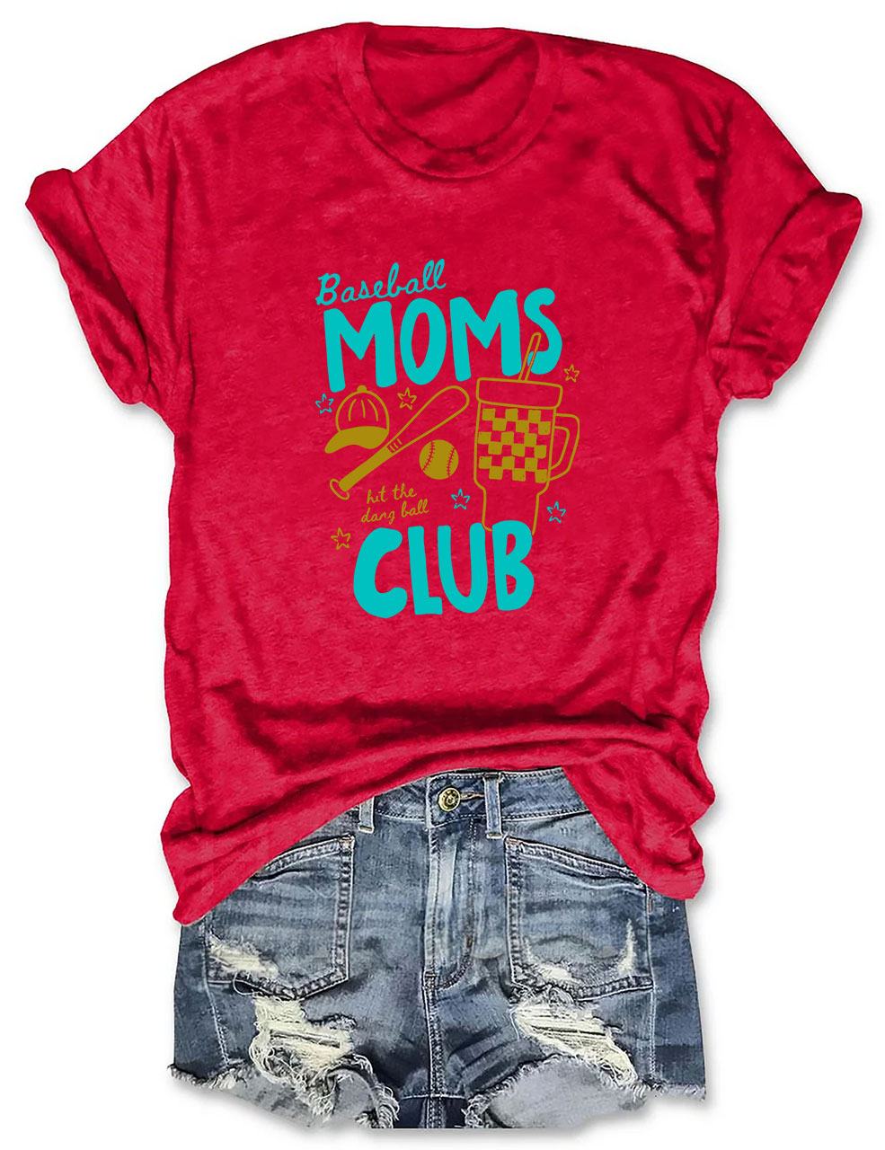 Baseball Moms Club T-Shirt