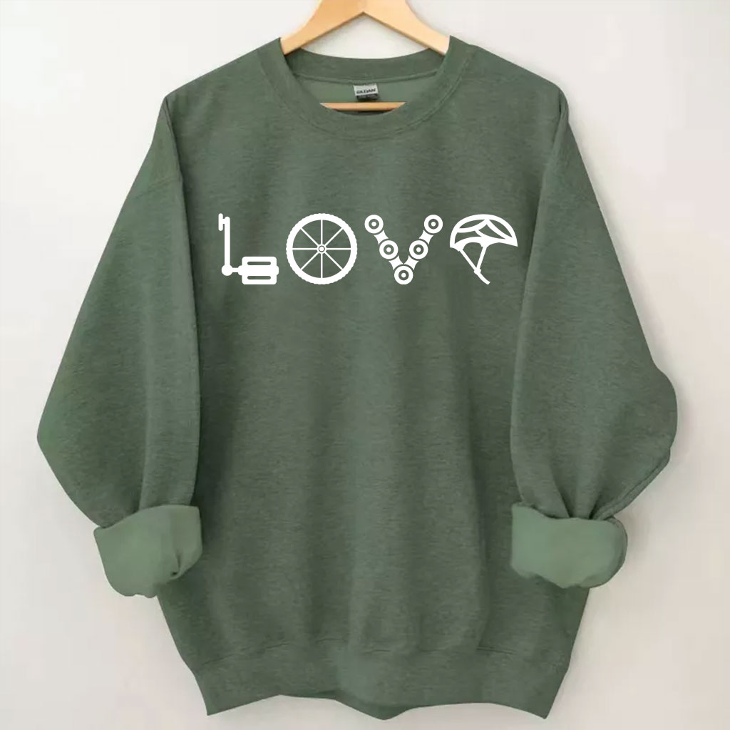 Love Bicycle Sweatshirt