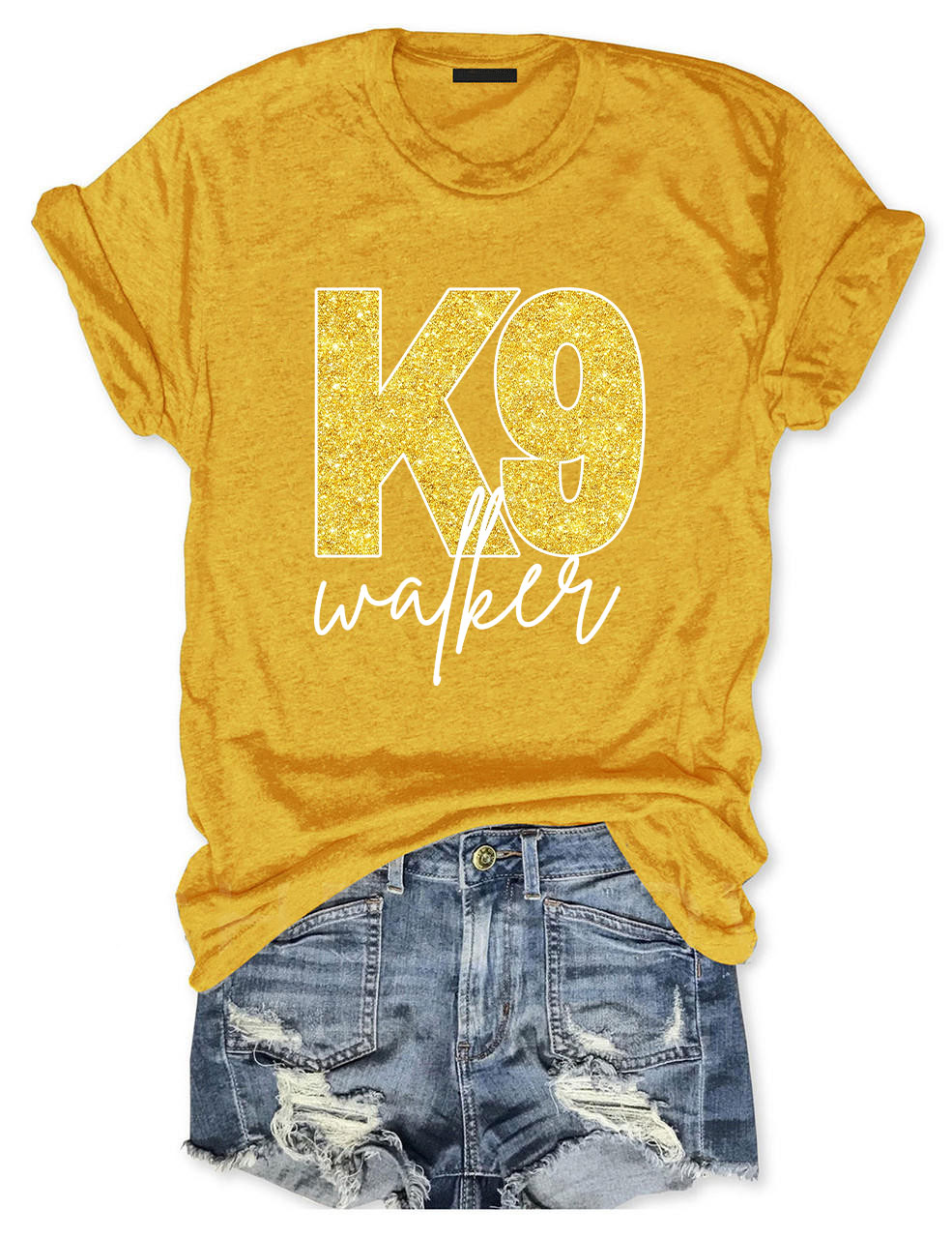 K9 Walker KC Football T-Shirt