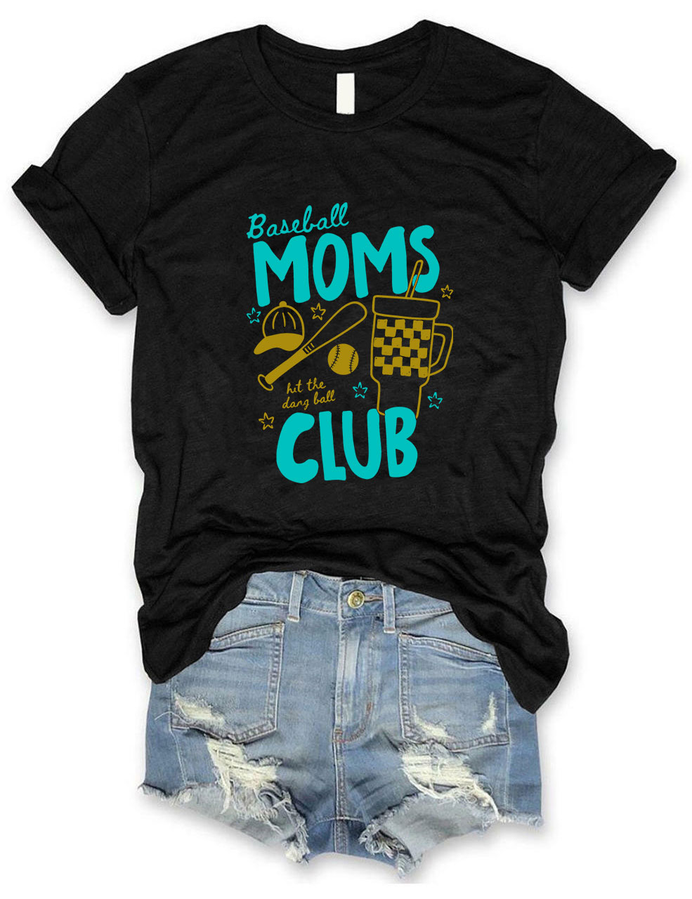 Baseball Moms Club T-Shirt