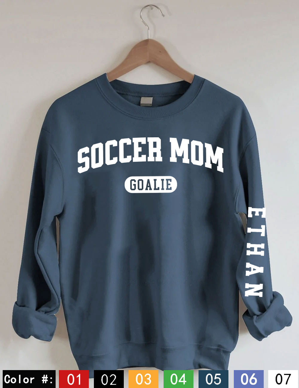 Custom  Soccer Mom Goalie Sweatshirt