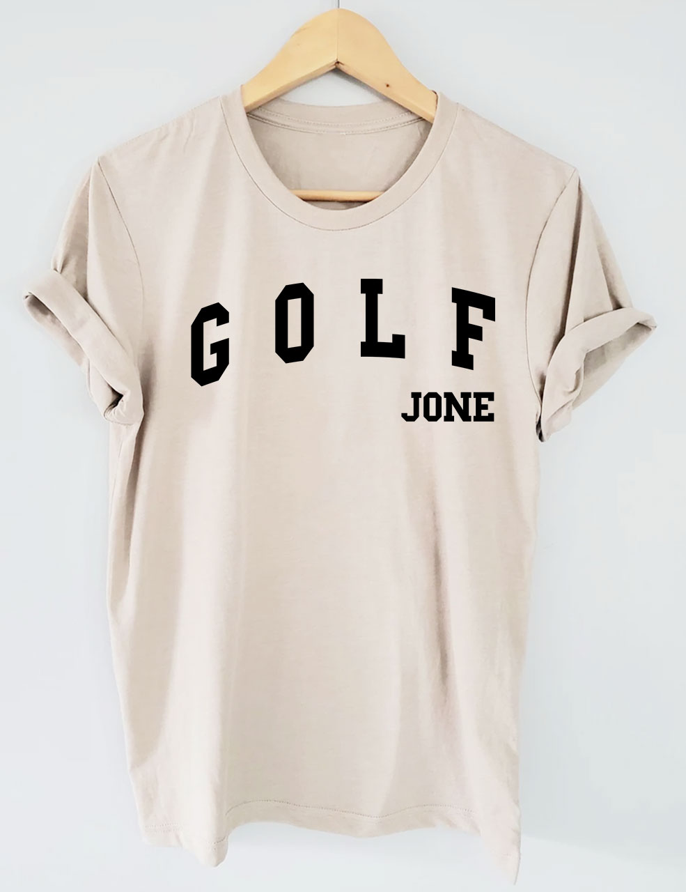 Golf Custom Name T-shirt