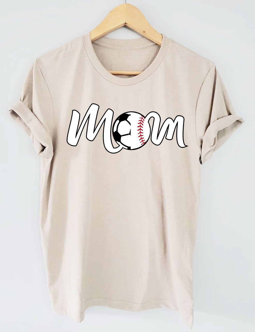 Soccer and Baseball Mom T-shirt