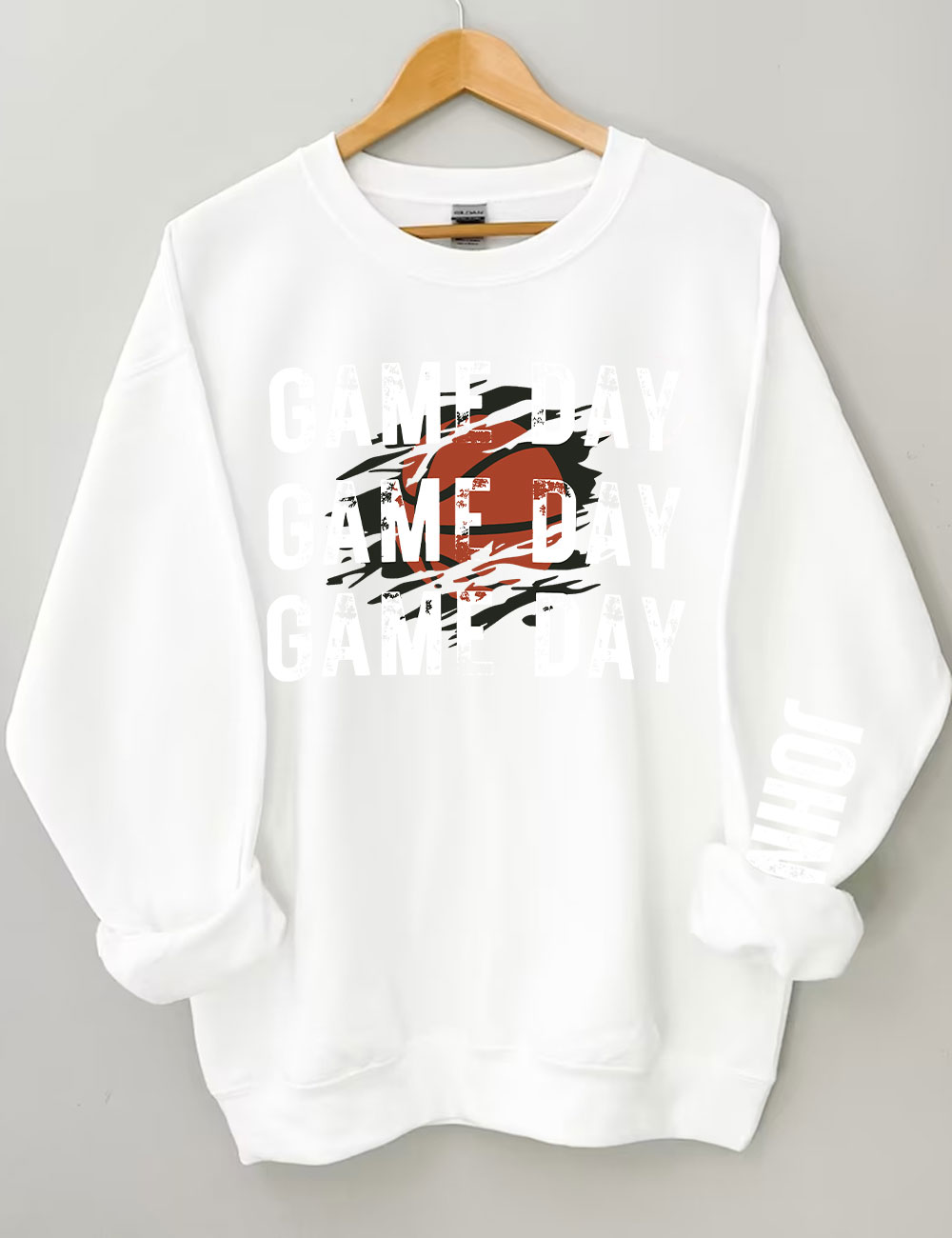 Custom Basketball Game Day Sweatshirt