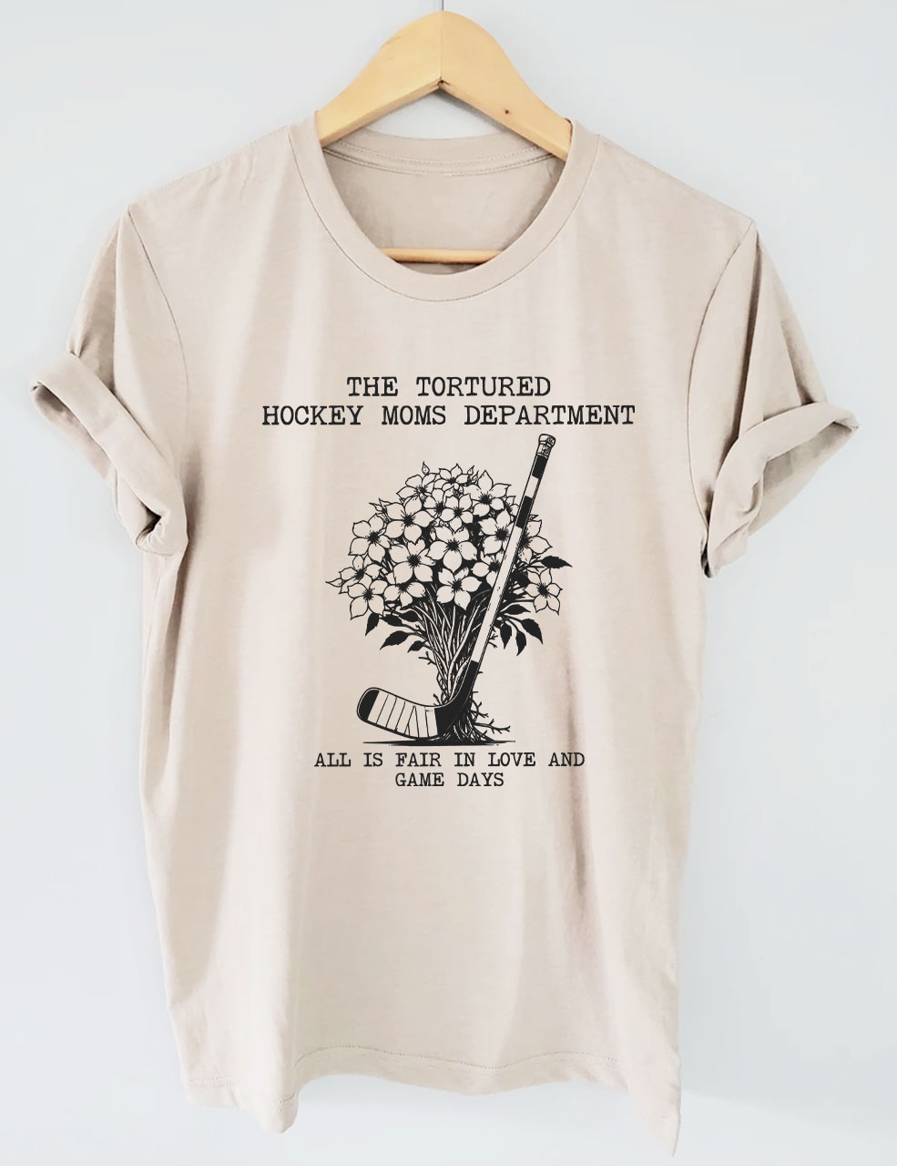 Tortured Hockey Moms Department T-shirt