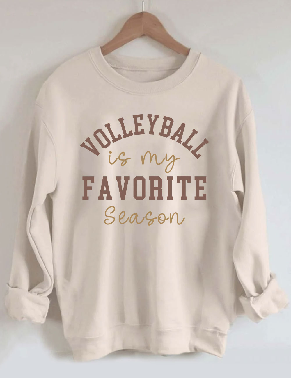 Volleyball Is My Favorite Season Sweatshirt