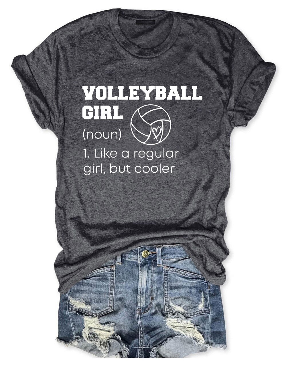 Volleyball Girl Explanation T-shirt