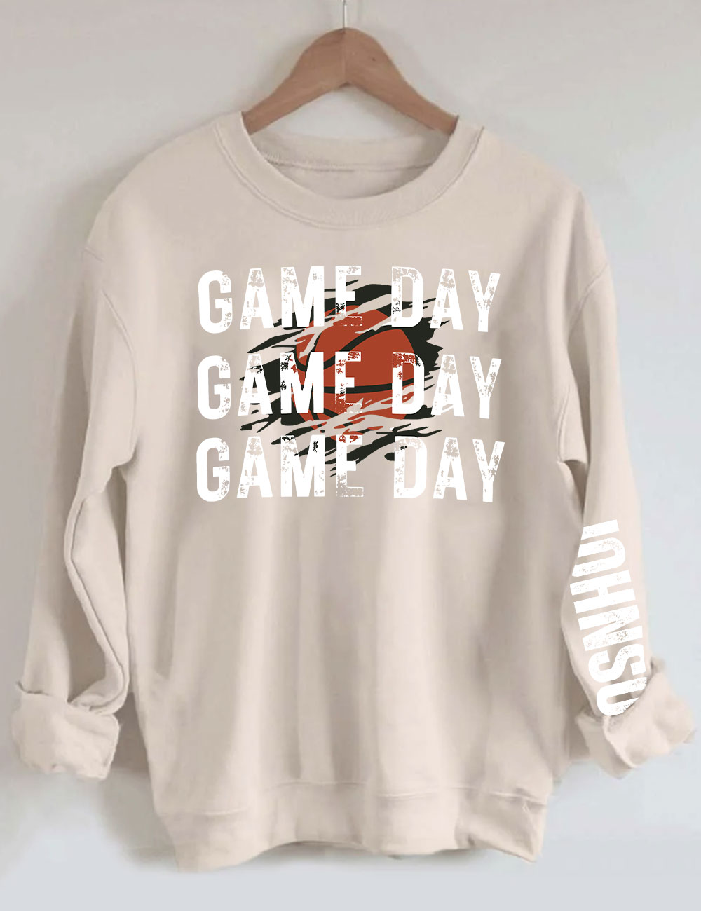Custom Basketball Game Day Sweatshirt