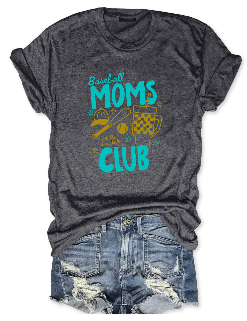 Baseball Moms Club T-Shirt