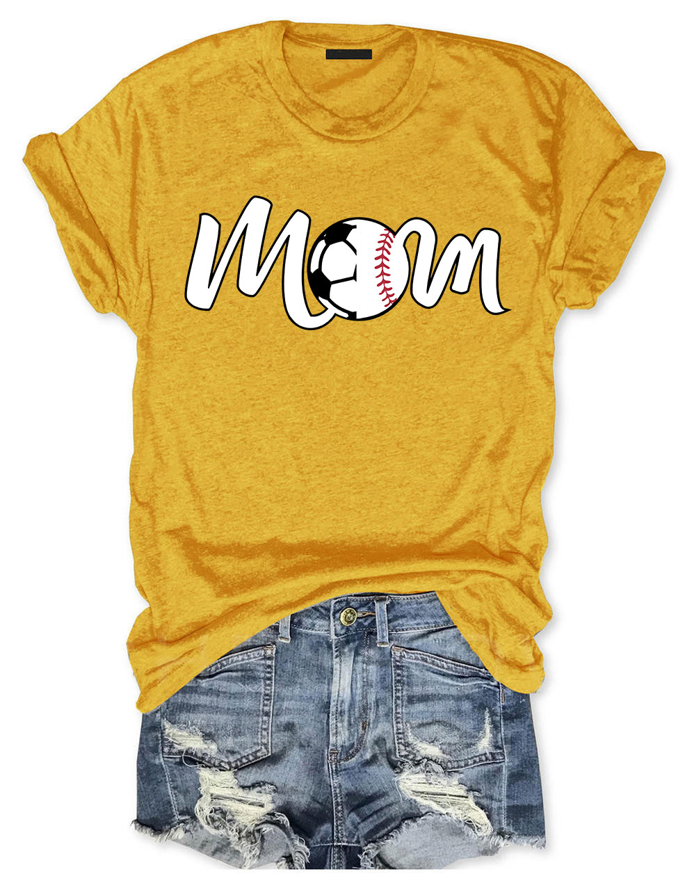 Soccer and Baseball Mom T-shirt