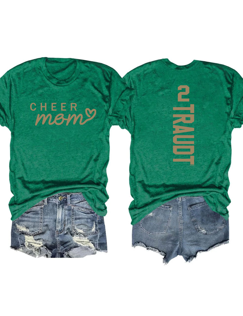 Custom Cheer Mom T-shirt