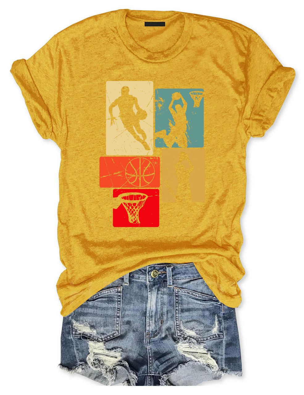 Retro Basketball T-shirt