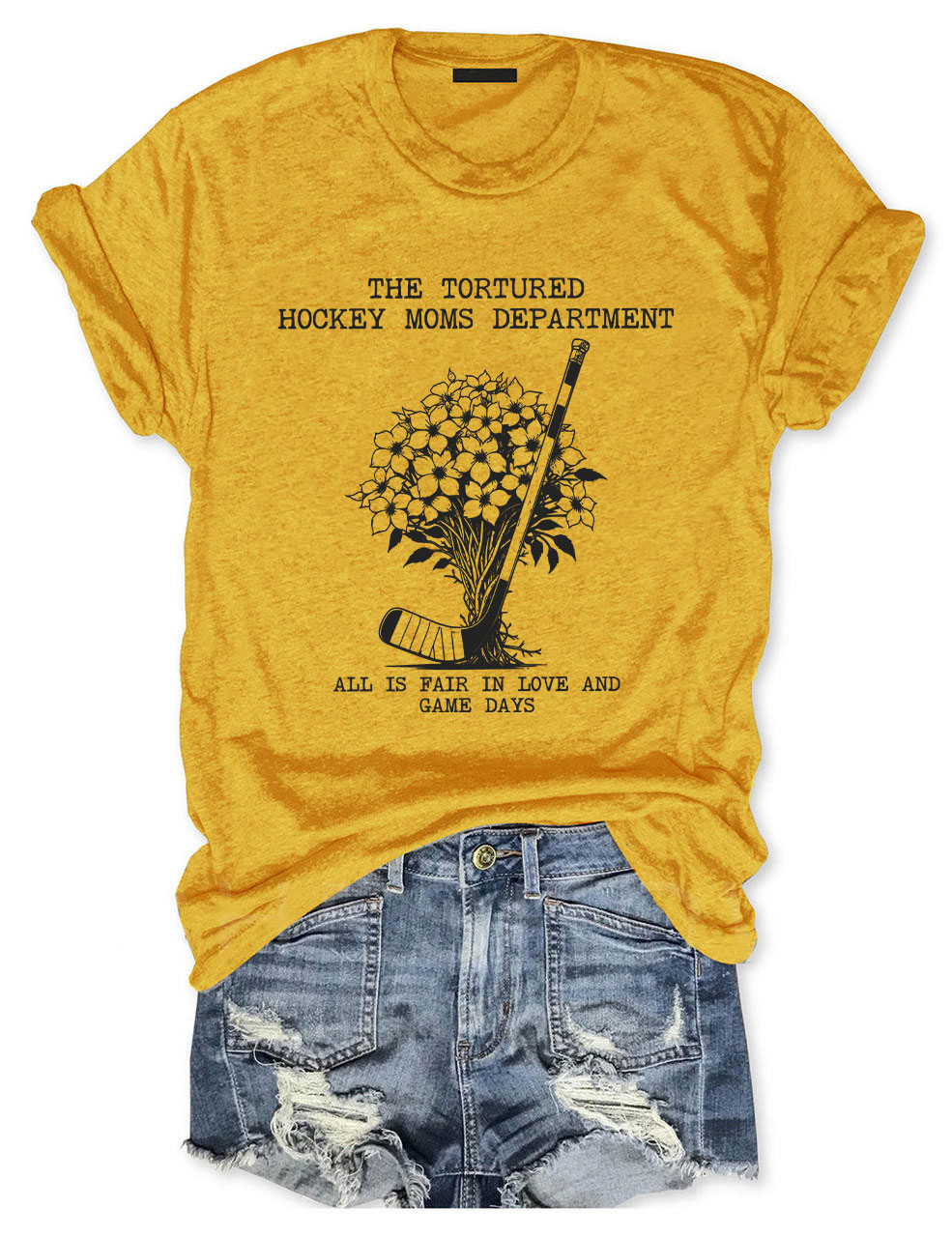 Tortured Hockey Moms Department T-shirt