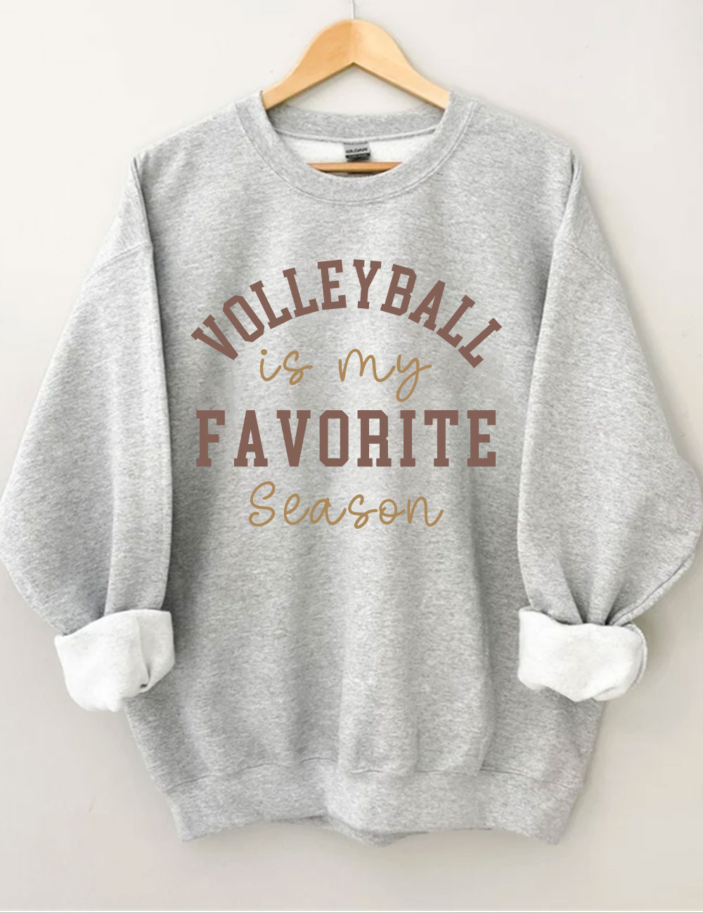 Volleyball Is My Favorite Season Sweatshirt
