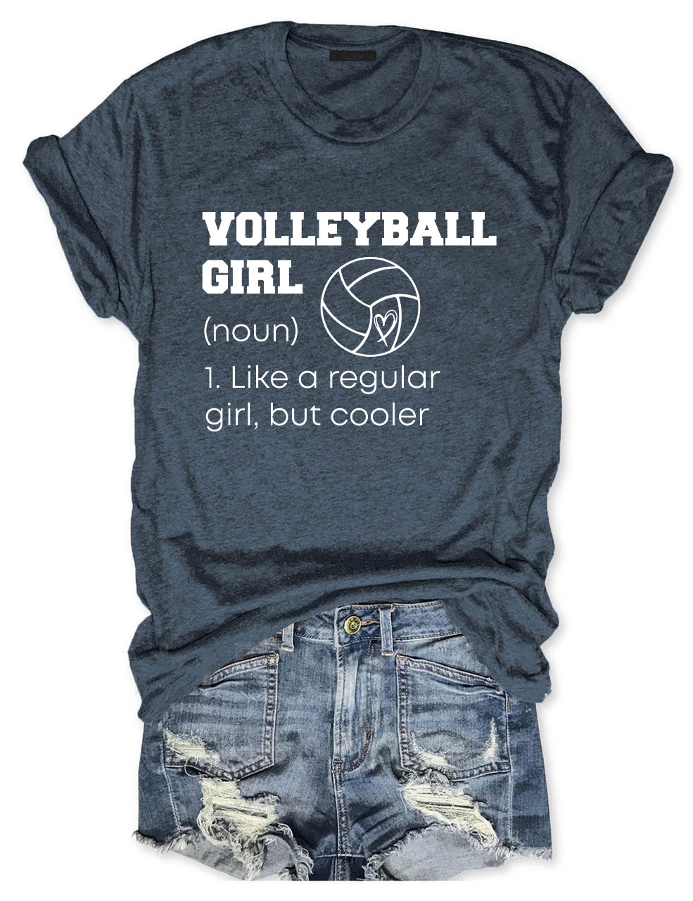 Volleyball Girl Explanation T-shirt