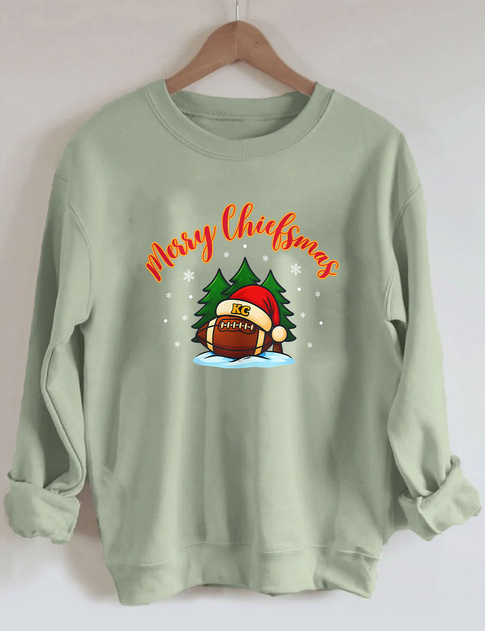 Merry Chiefsmas Kansas City Football Sweatshirt