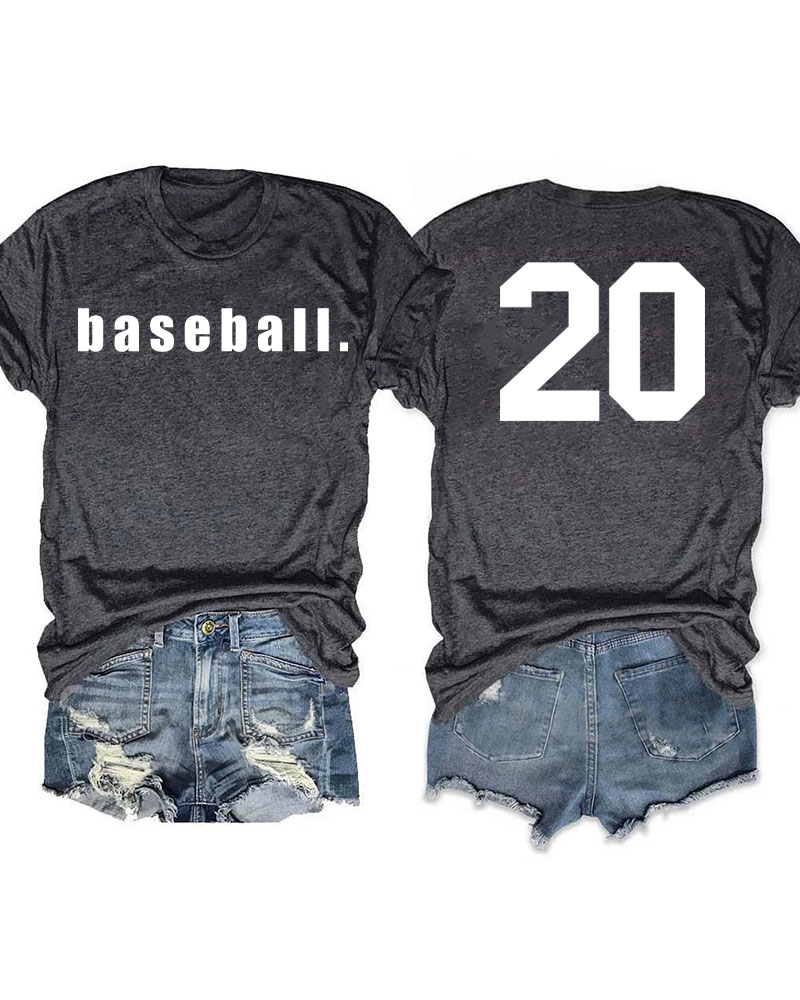 Baseball Custom T-shirt