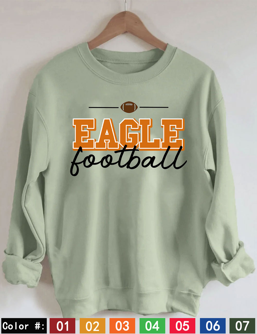 Custom Football Sweatshirt