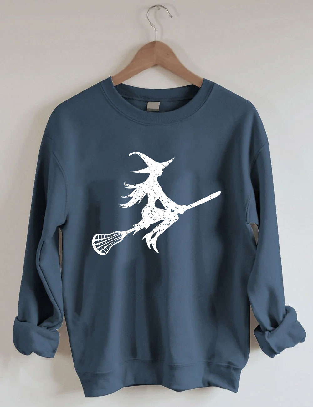 Sorta Spooky Witch Lacrosse Sweatshirt