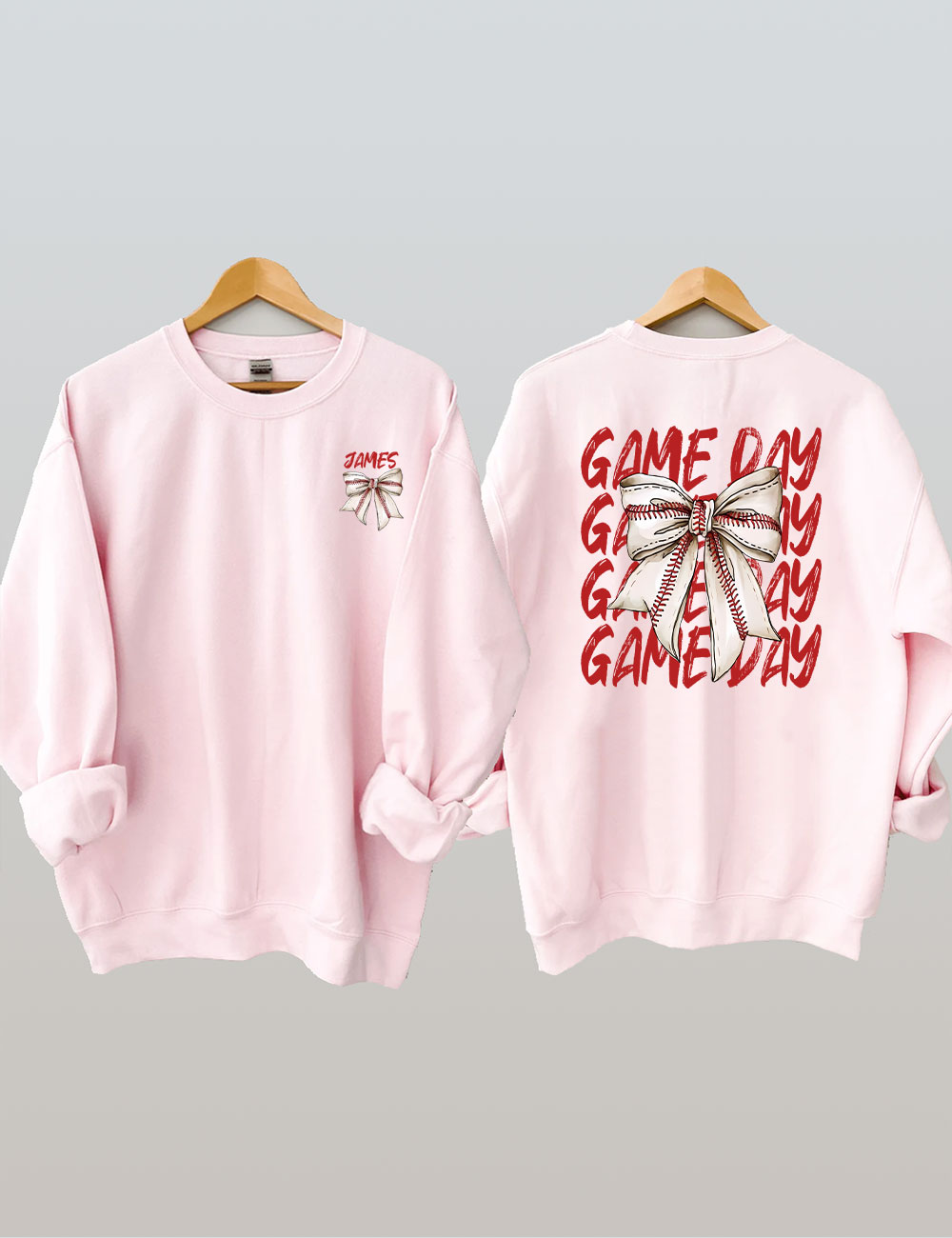 Custom Baseball Game Day Sweatshirt