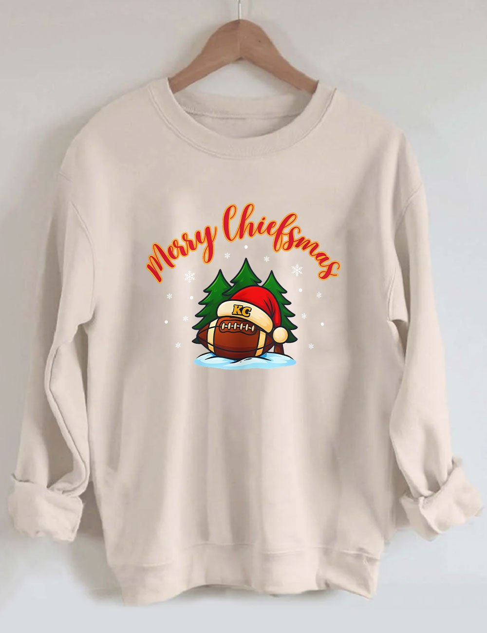 Merry Chiefsmas Kansas City Football Sweatshirt