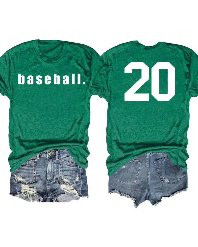 Baseball Custom T-shirt