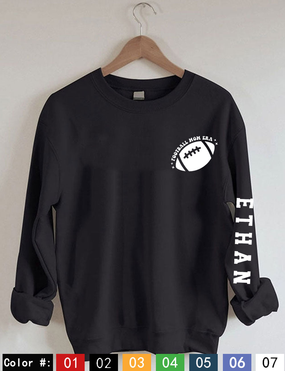 Custom Football Mom Era Sweatshirt