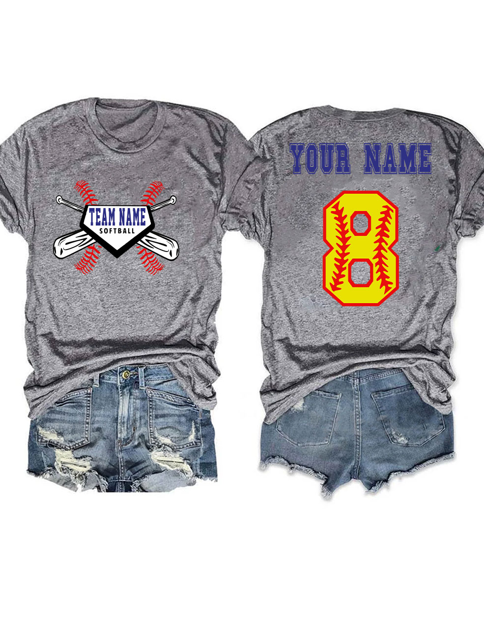 Custom Softball T-Shirt