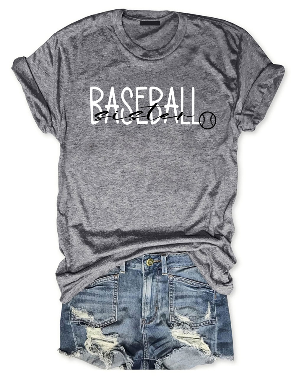 Baseball Sister T-shirt