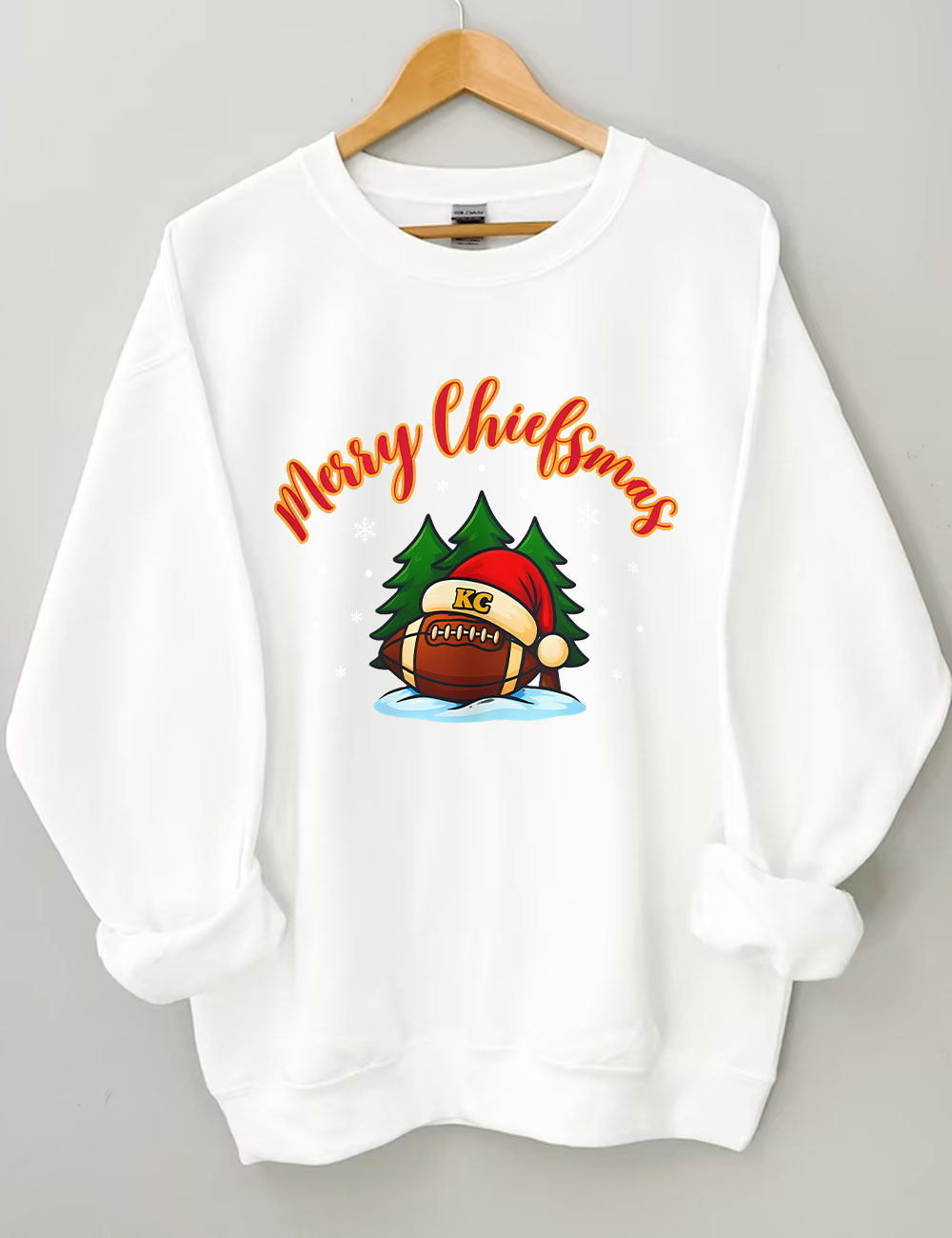 Merry Chiefsmas Kansas City Football Sweatshirt