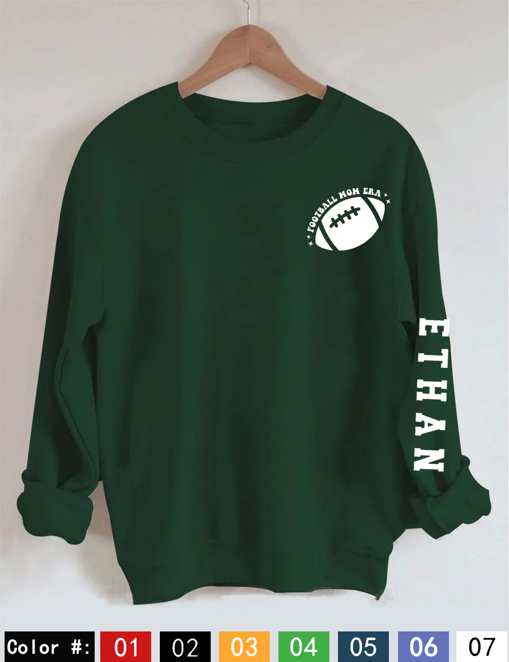Custom Football Mom Era Sweatshirt