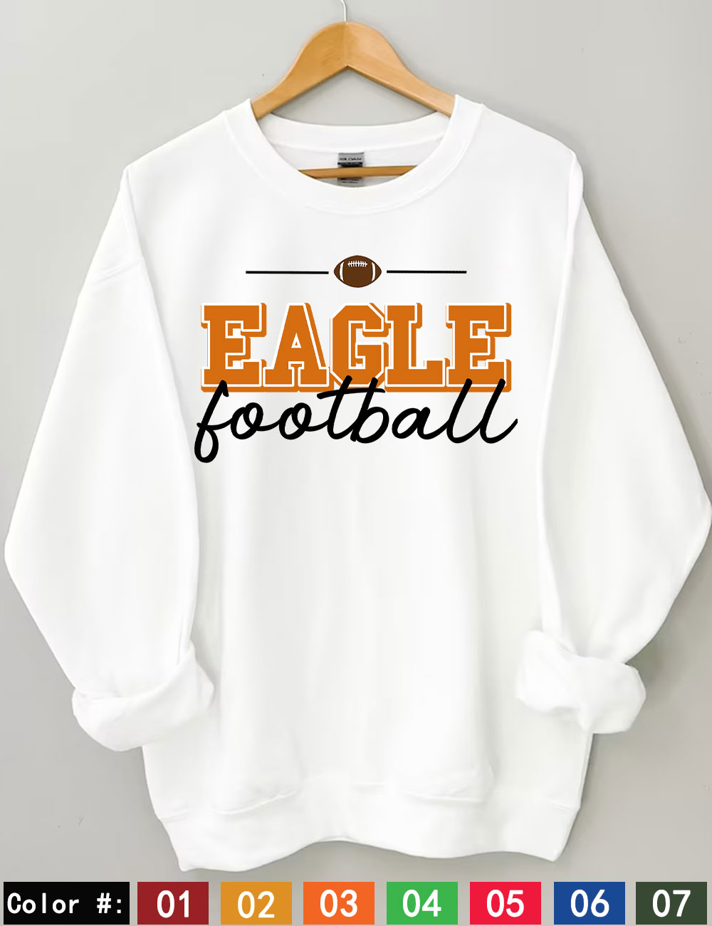 Custom Football Sweatshirt