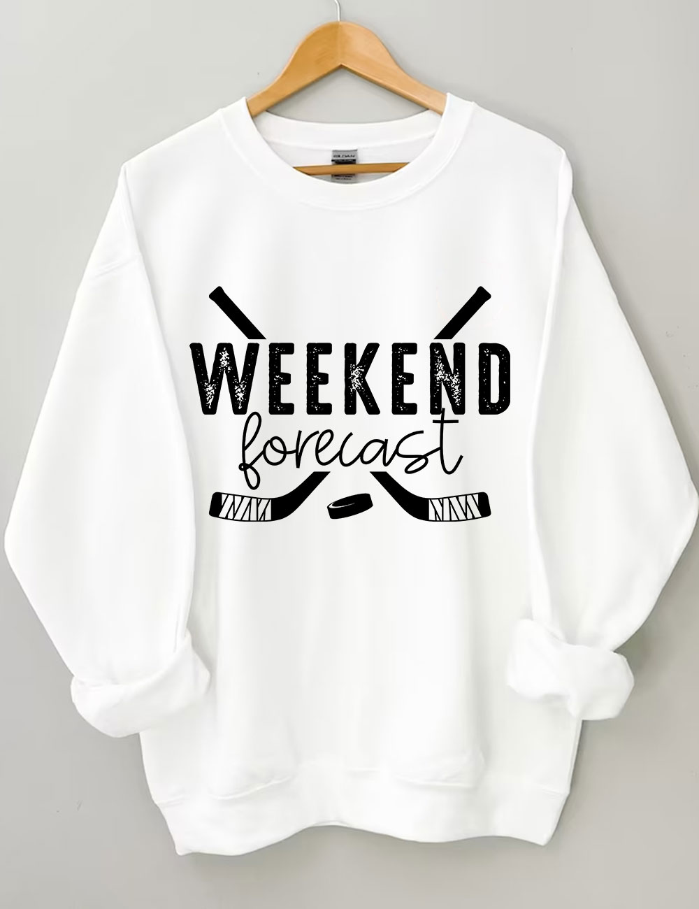 Weekend Forecast Hockey Sweatshirt