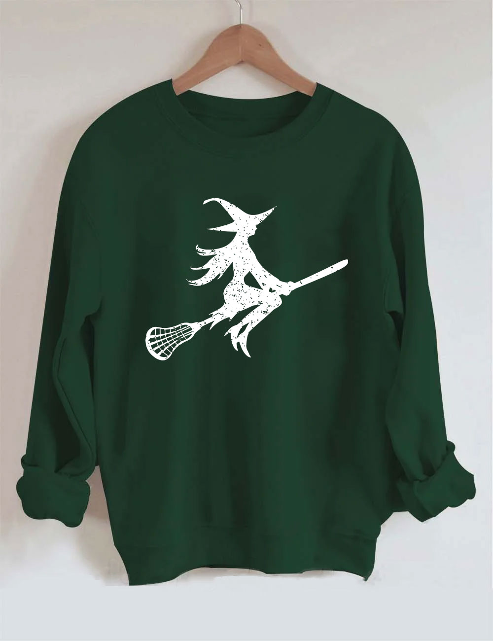 Sorta Spooky Witch Lacrosse Sweatshirt