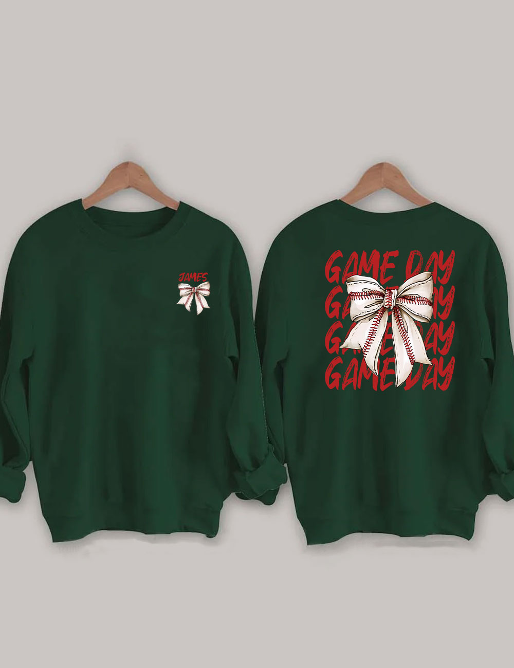 Custom Baseball Game Day Sweatshirt