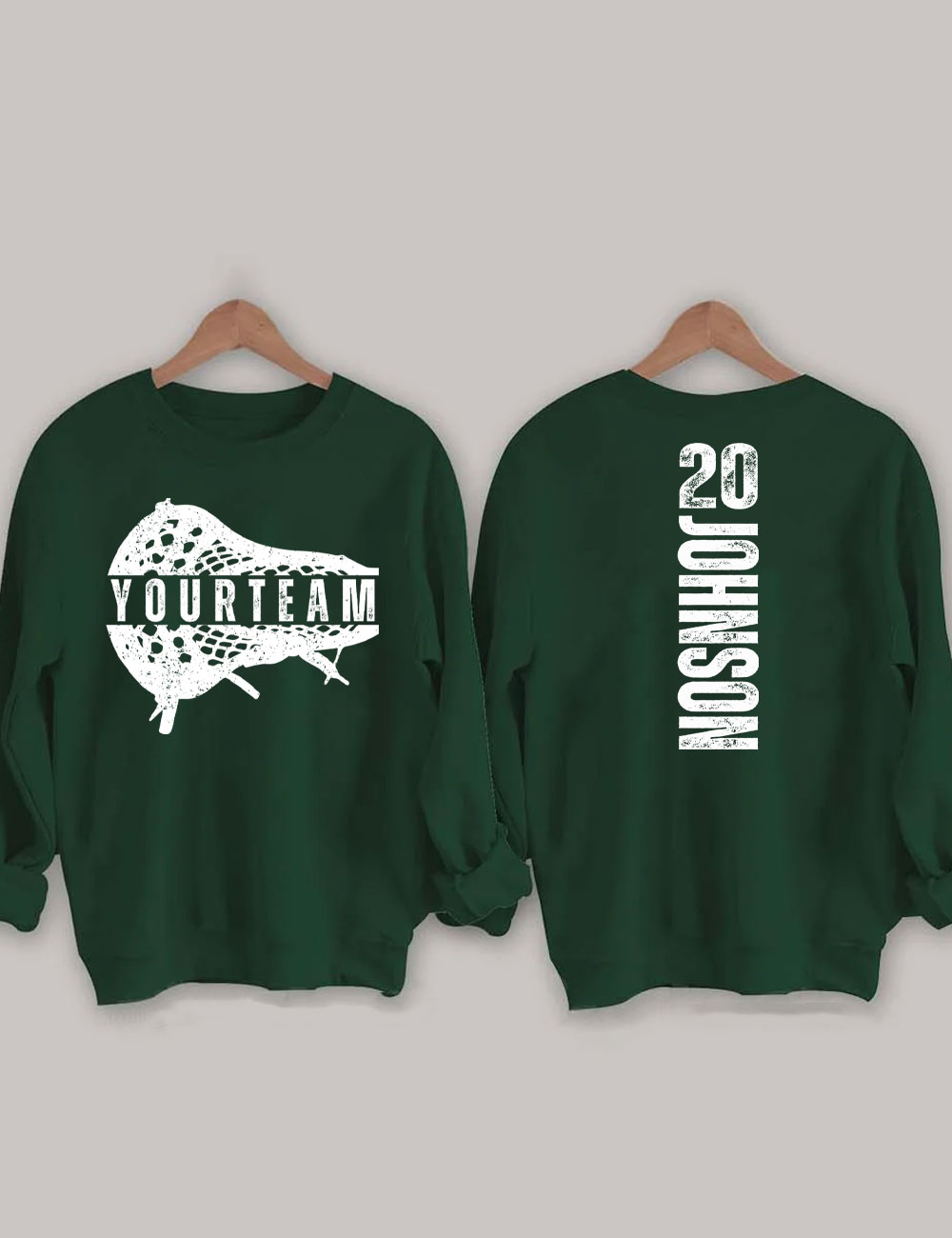 Custom Lacrosse Sweatshirt