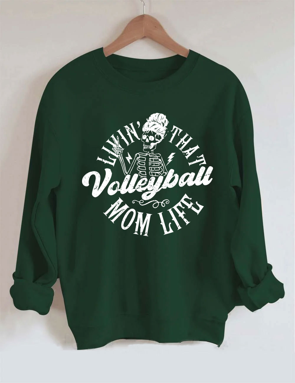 Livin' That Volleyball Mom Life Sweatshirt