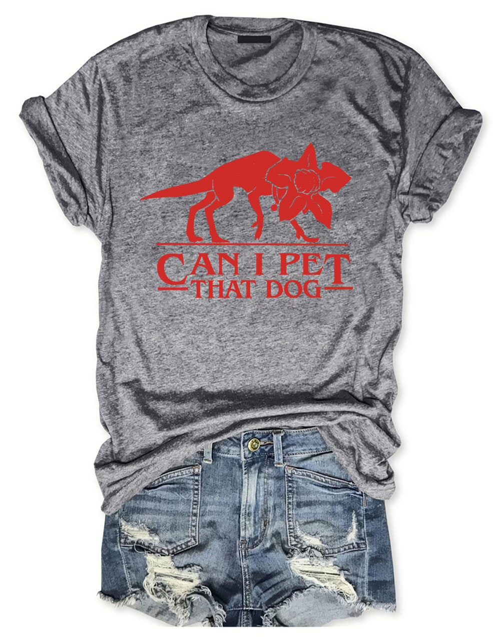 Can I Pet That Dog Funny T-shirt