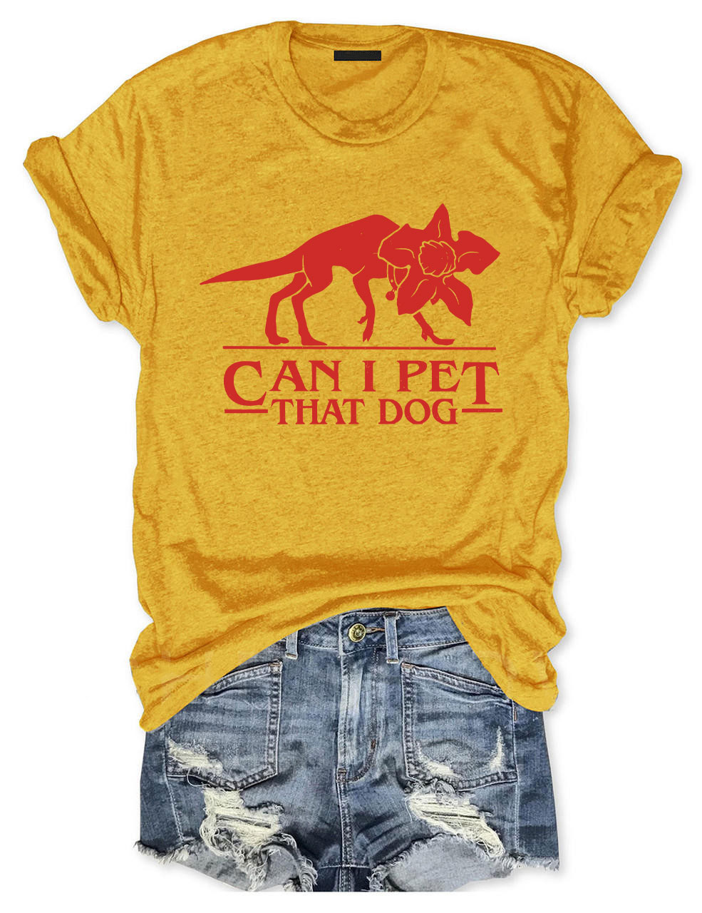 Can I Pet That Dog Funny T-shirt