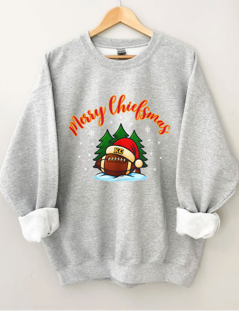 Merry Chiefsmas Kansas City Football Sweatshirt