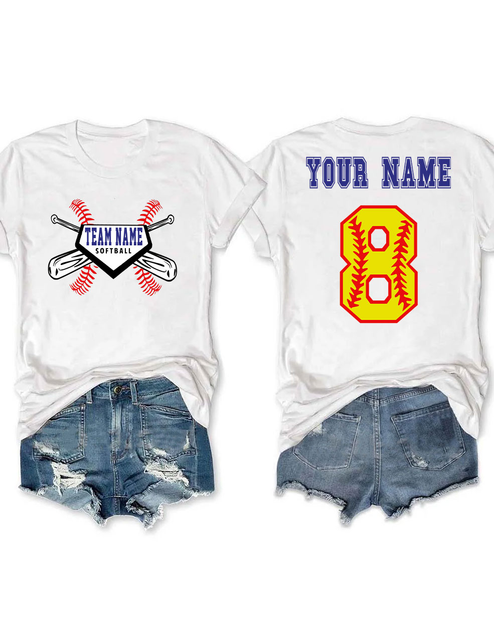 Custom Softball T-Shirt