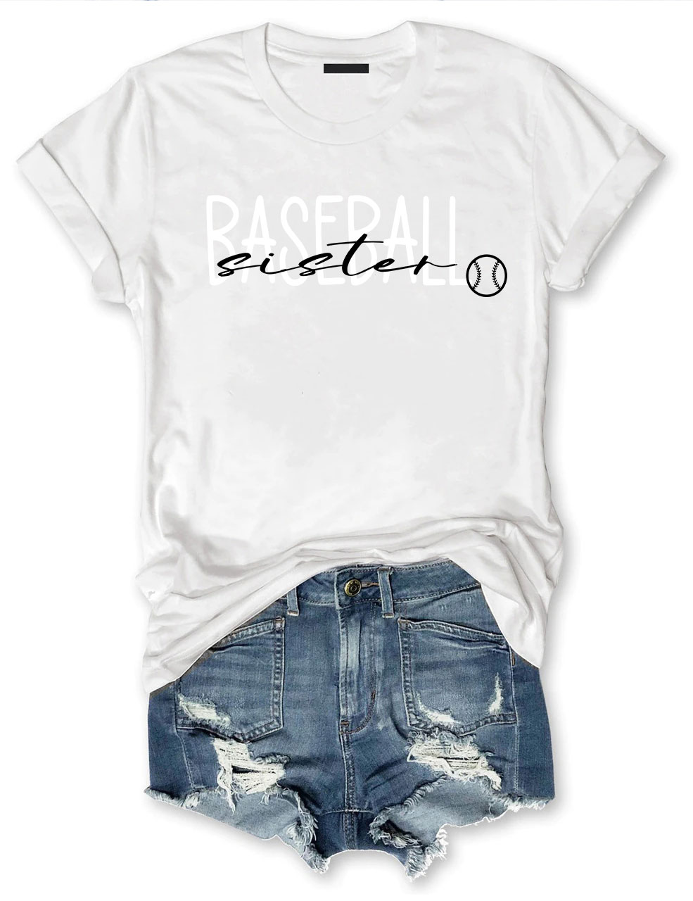 Baseball Sister T-shirt